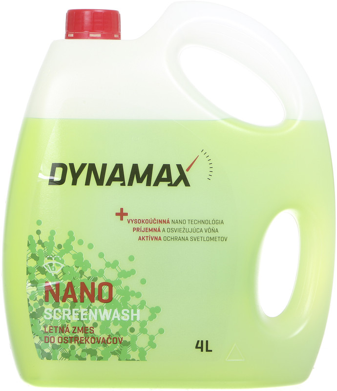 Рідина для склоомивоча DYNAMAX, диня-ківі,літо, 0 °С, 4л